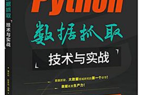 Python教程数据抓取技术与实战pdf电子书籍下载百度云