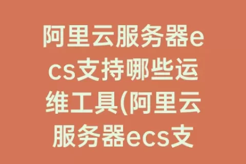 阿里云服务器ecs支持哪些运维工具(阿里云服务器ecs支持哪些运维工具)