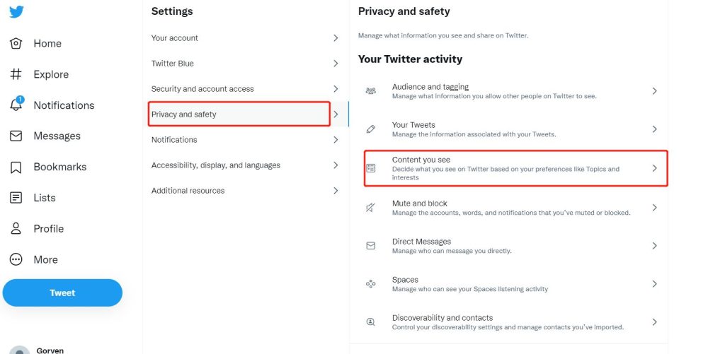 Twitter怎么看敏感内容（网页、安卓、苹果设置教程 ）（Twitter最新教程）